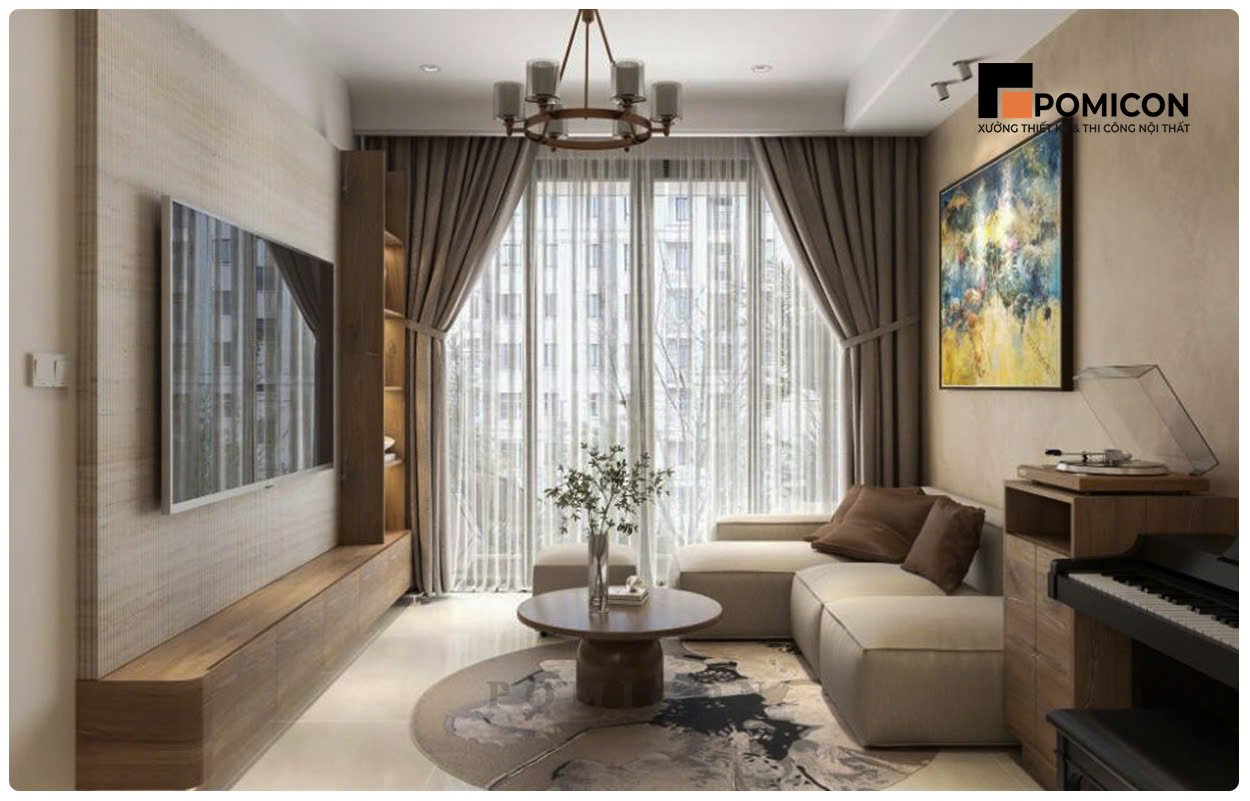 Thiết Kế Thi Công Nội Thất Căn Hộ Chung Cư Bcons Sala Tại Dĩ An