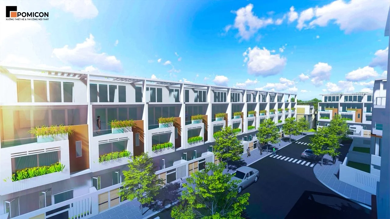 Báo giá thi công nội thất nhà phố KDC Tân Đông Hiệp Dĩ An