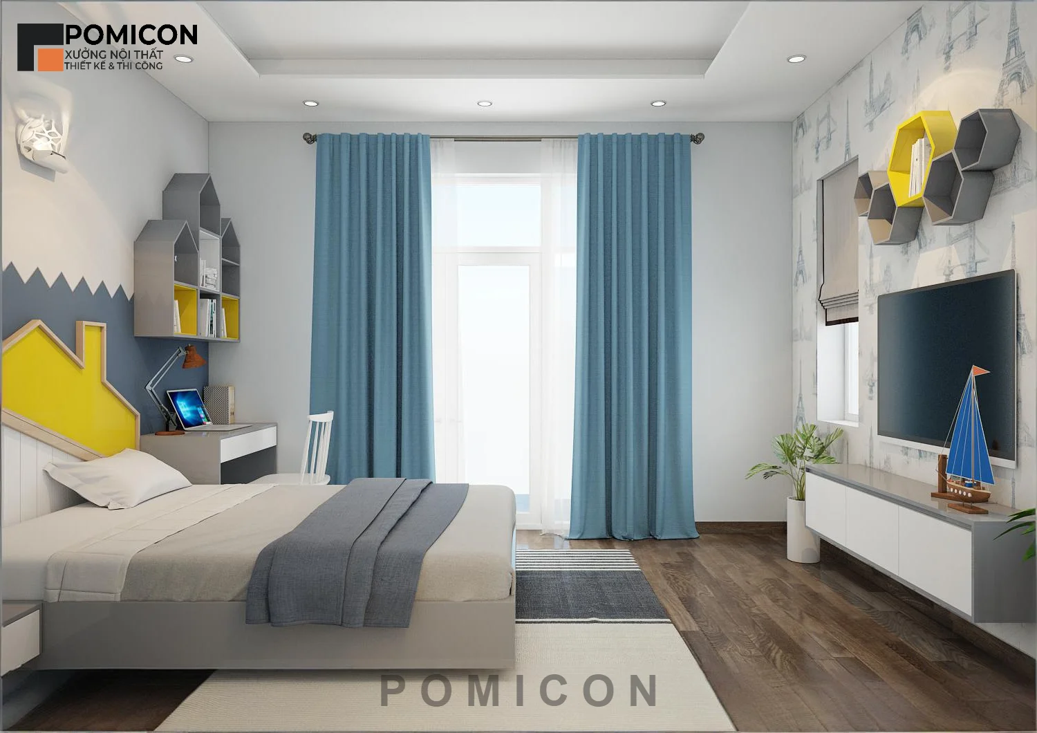 Báo giá thi công nội thất nhà phố RichHome Bến Cát