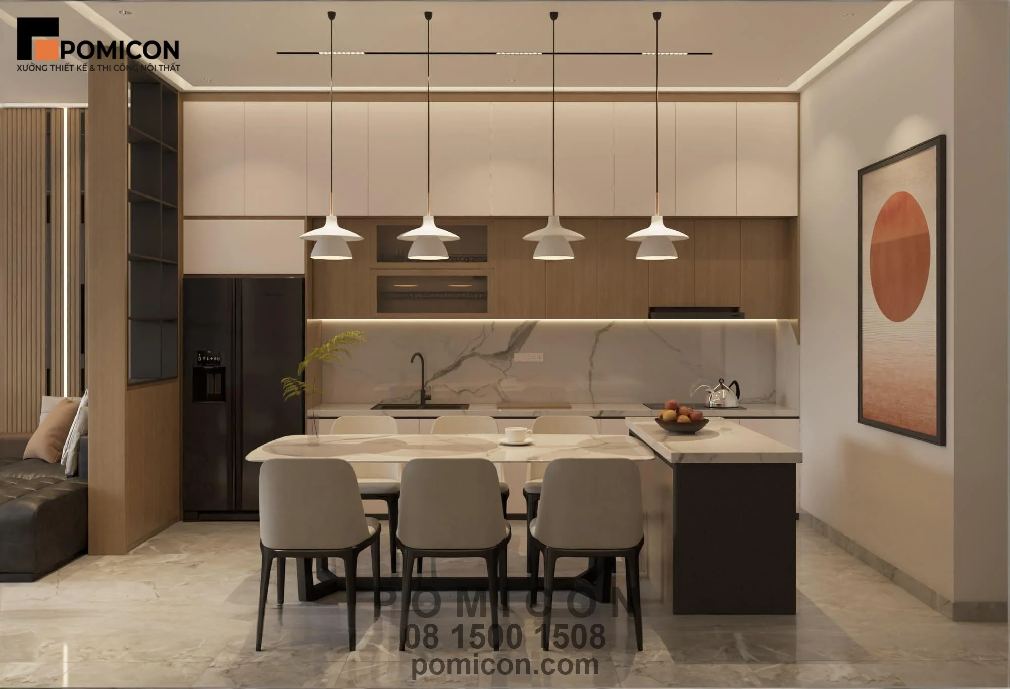 Báo giá thiết kế nội thất khu nhà ở Thái Bình Dương Bắc Tân Uyên