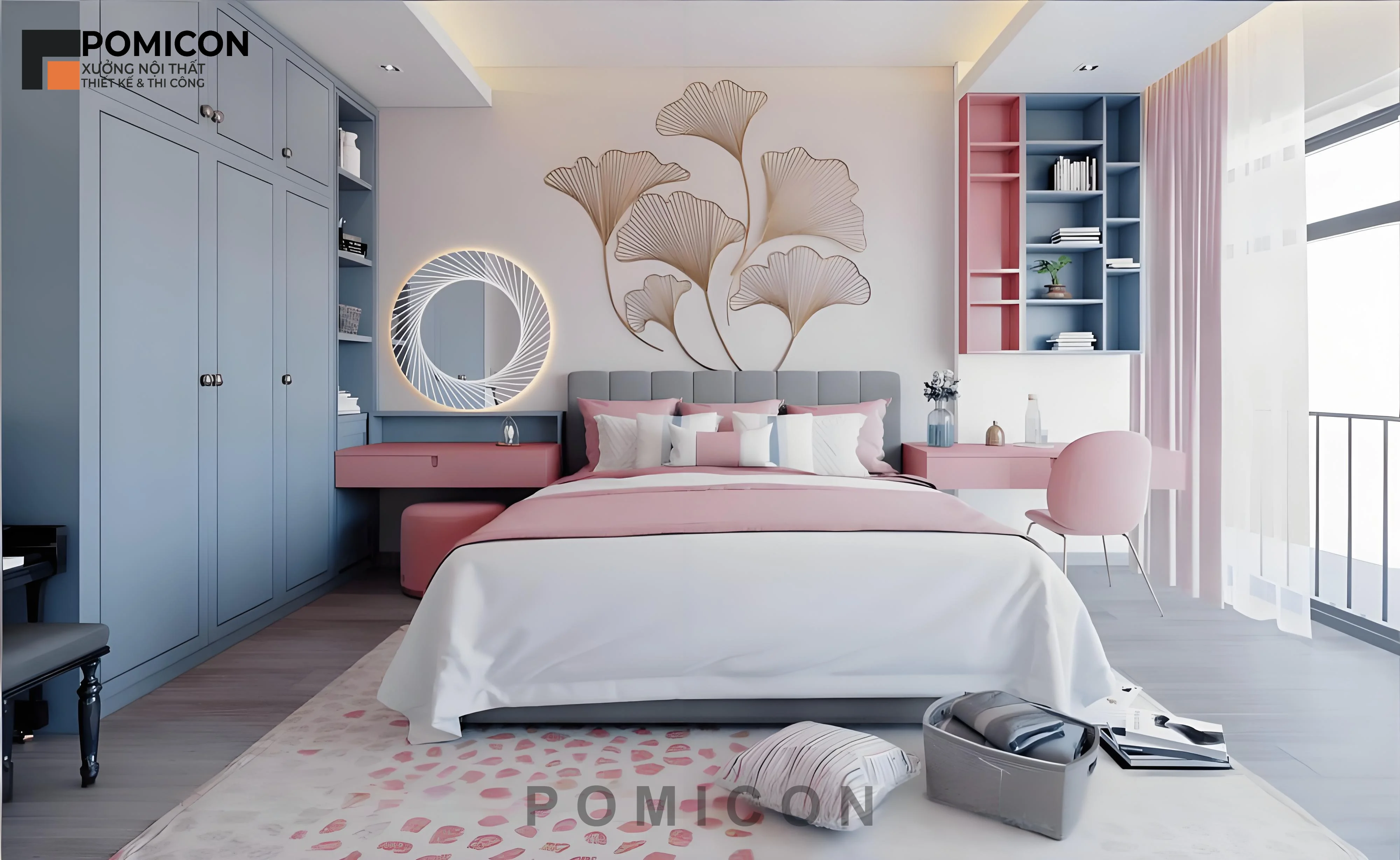 Báo giá thiết kế nội thất Mỹ Phước Golden City Bến Cát