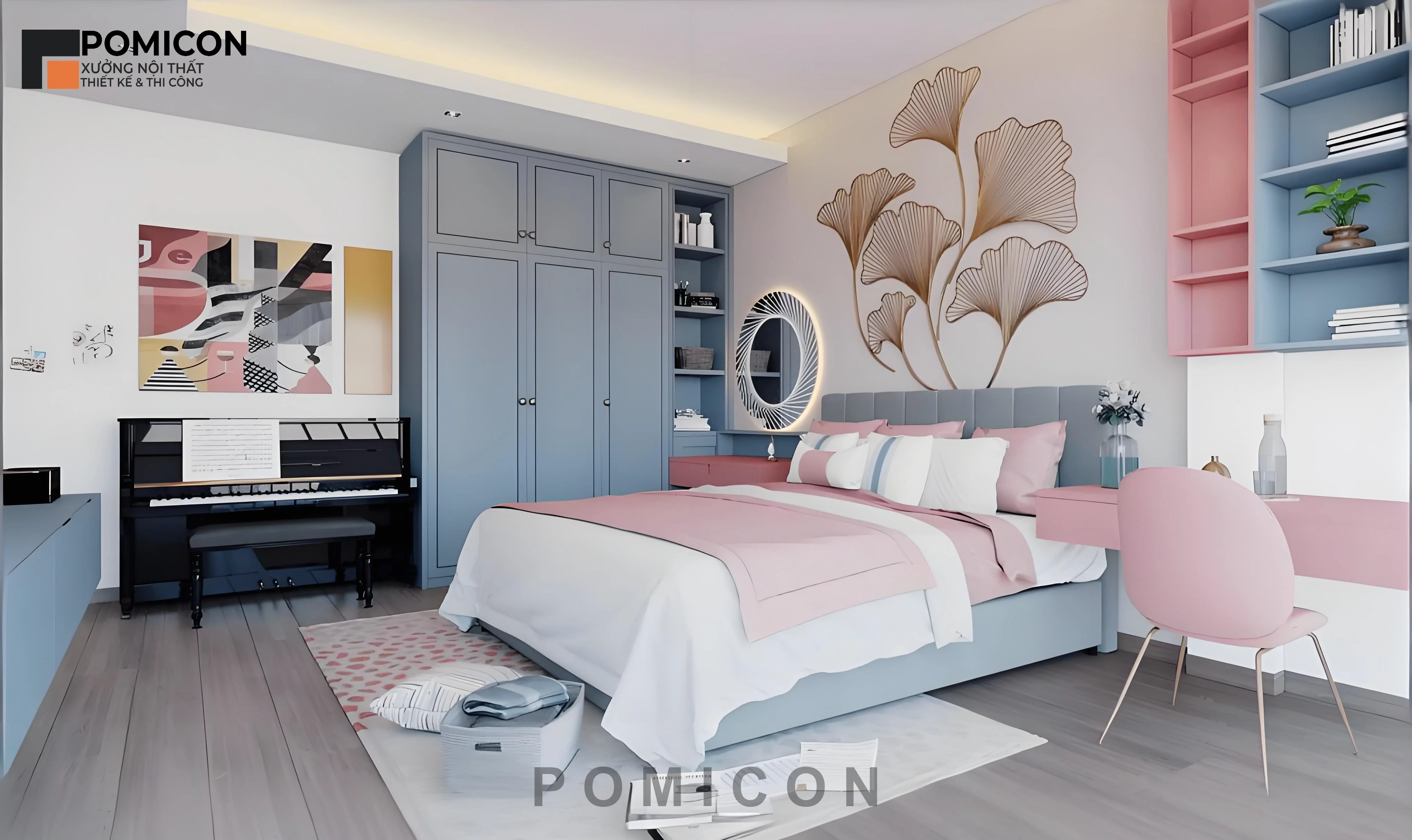 Giải pháp thi công nội thất nhà phố Lavida City sang trọng