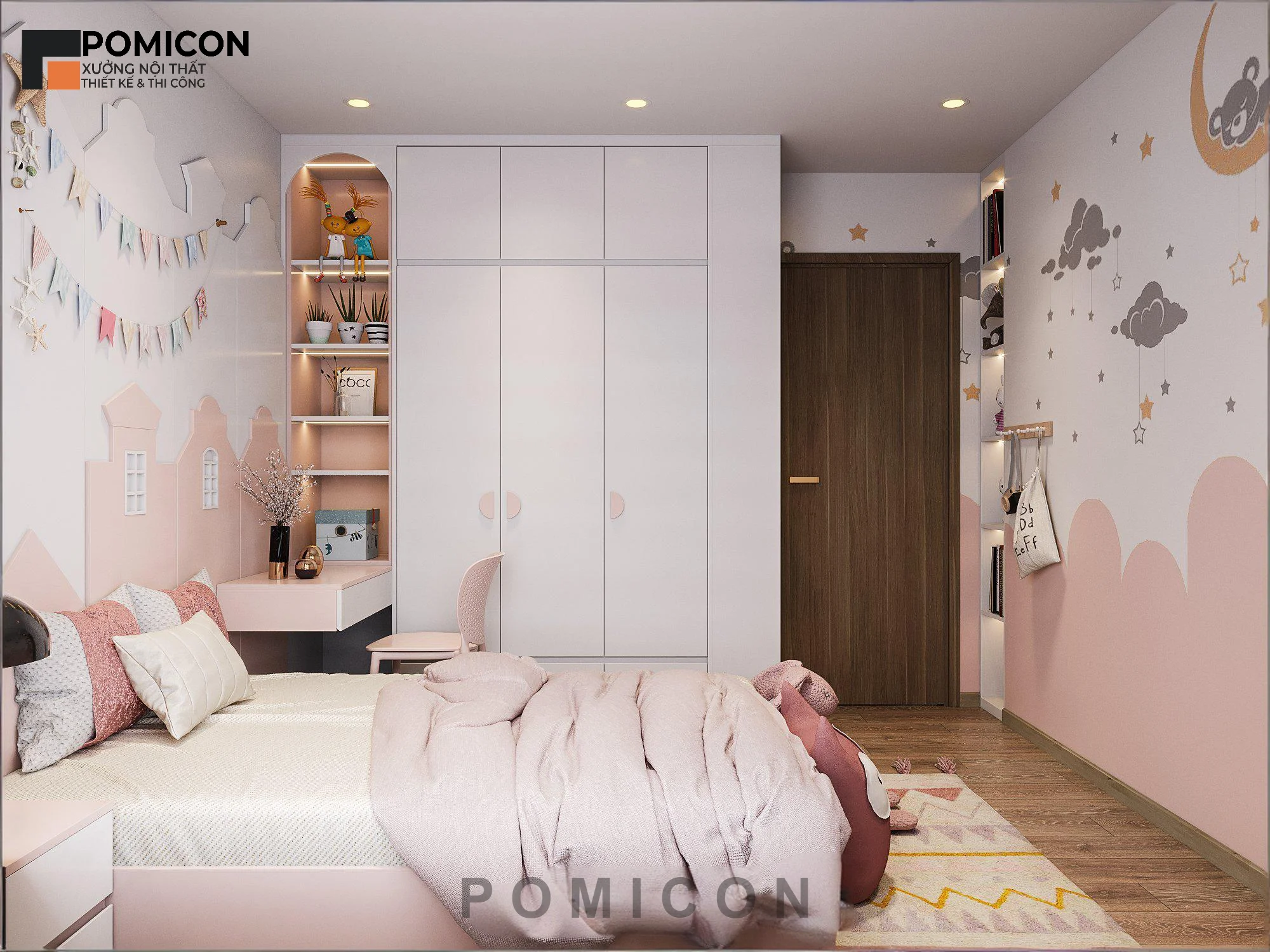 Mẫu nội thất nhà phố KDC Uyên Hưng tối ưu diện tích và công năng