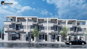 Mẫu thi công nội thất nhà phố KDC Hiệp Thành 3 Bình Dương đẹp hiện đại