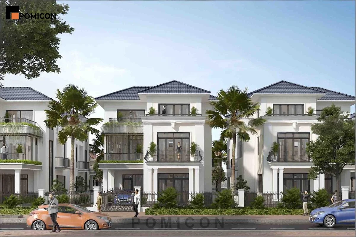 Mẫu thi công nội thất nhà phố KDC Phú Mỹ Bình Dương đẹp hiện đại