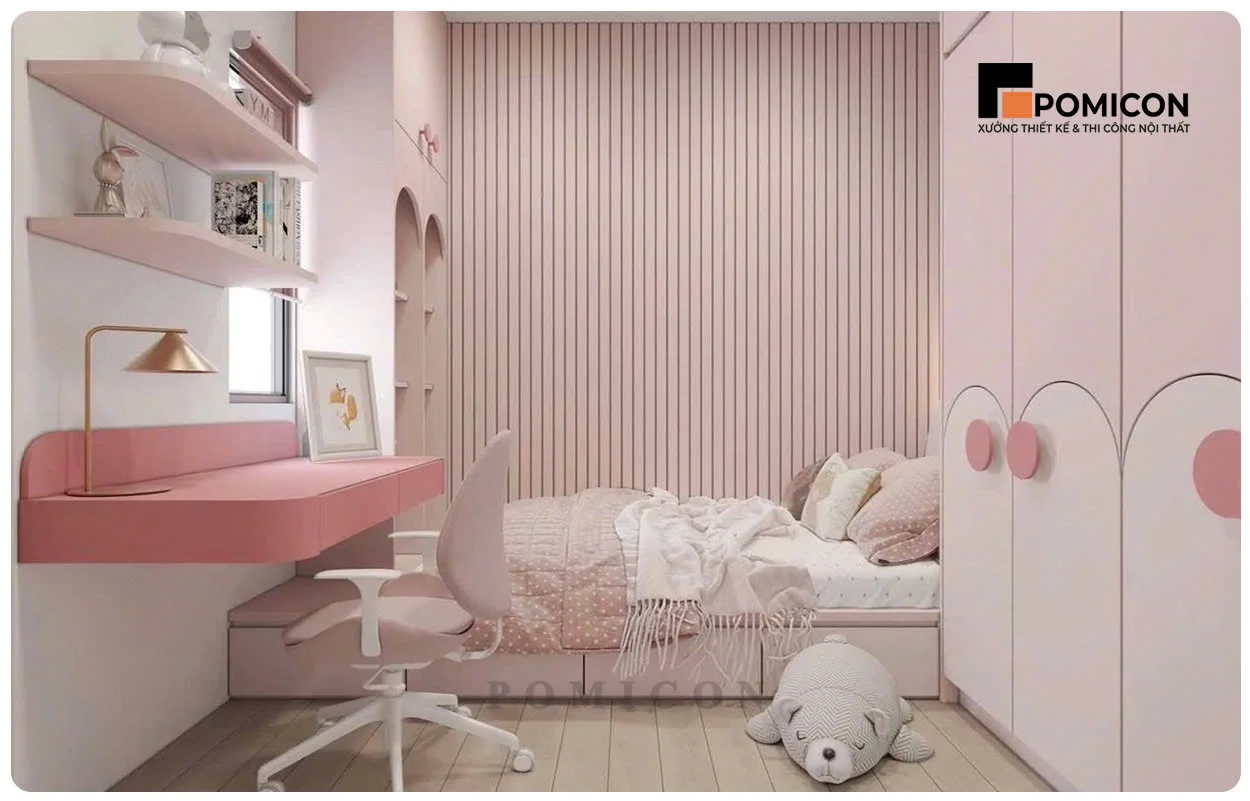 Mẫu thi công nội thất nhà phố Thuận An Land Bình Dương đẹp hiện đại