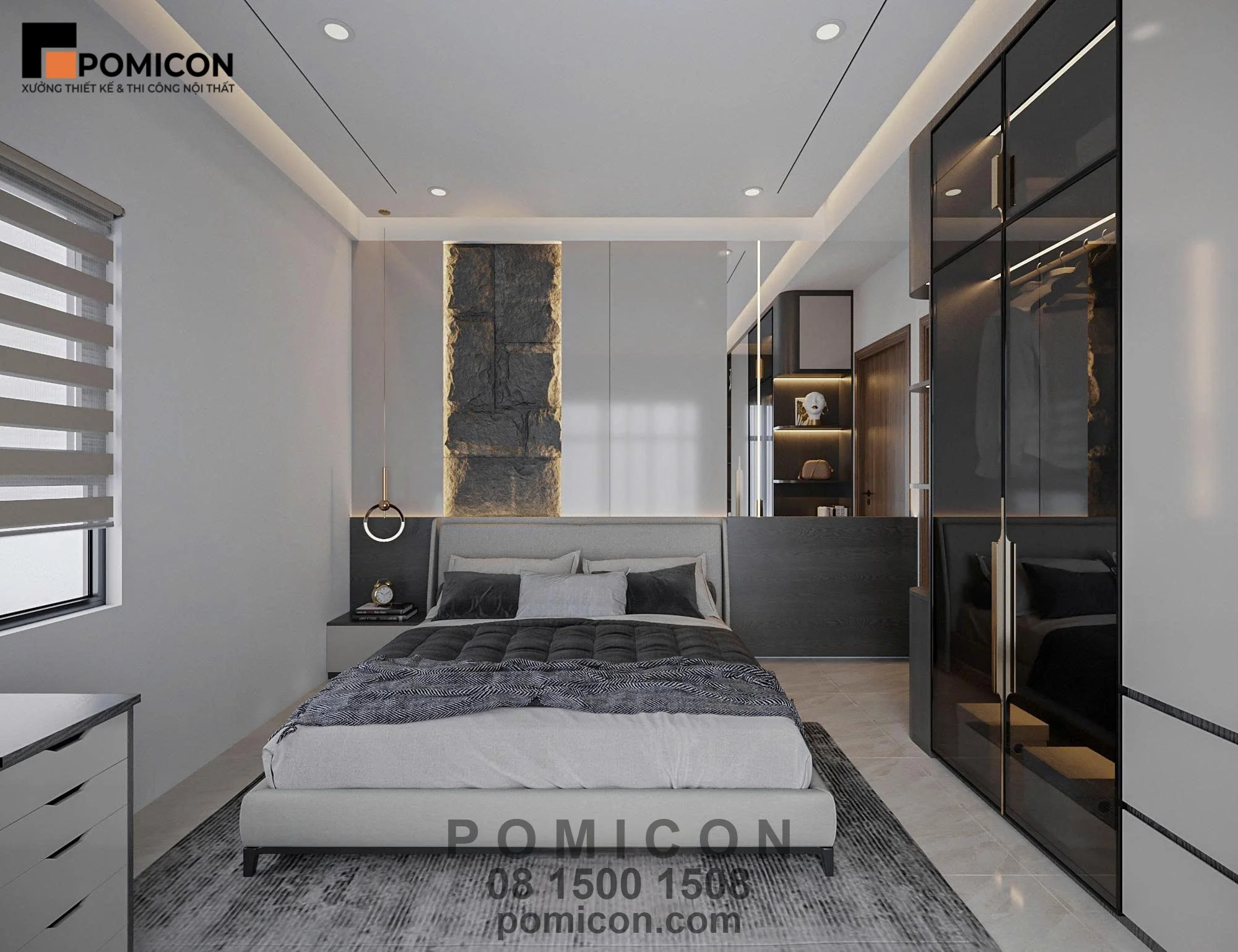 Mẫu thiết kế nội thất Thái Bình Dương Bắc Tân Uyên sang trọng