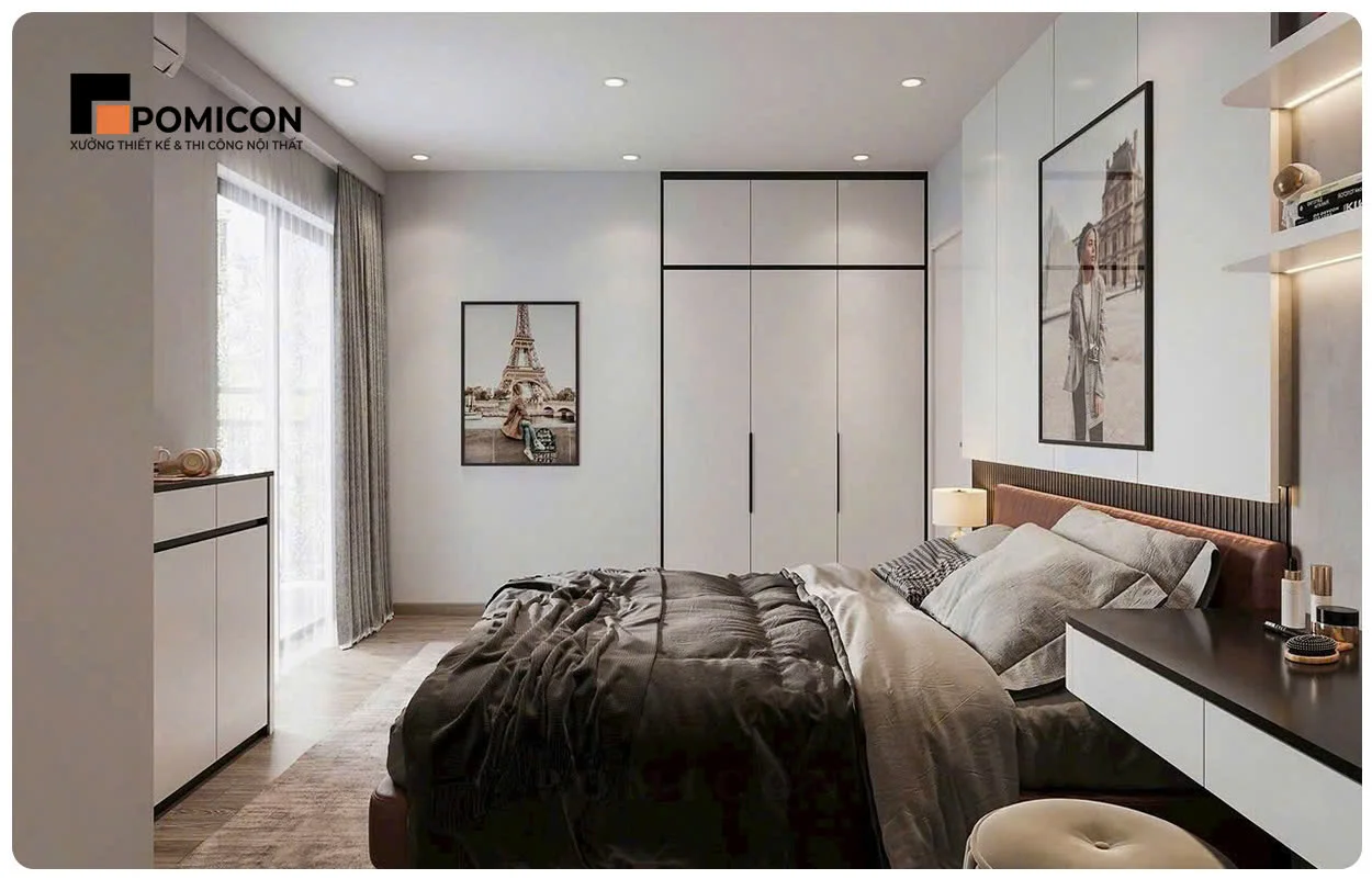 Thi công nội thất nhà phố Artisan Park tại Thủ Dầu Một tối ưu không gian