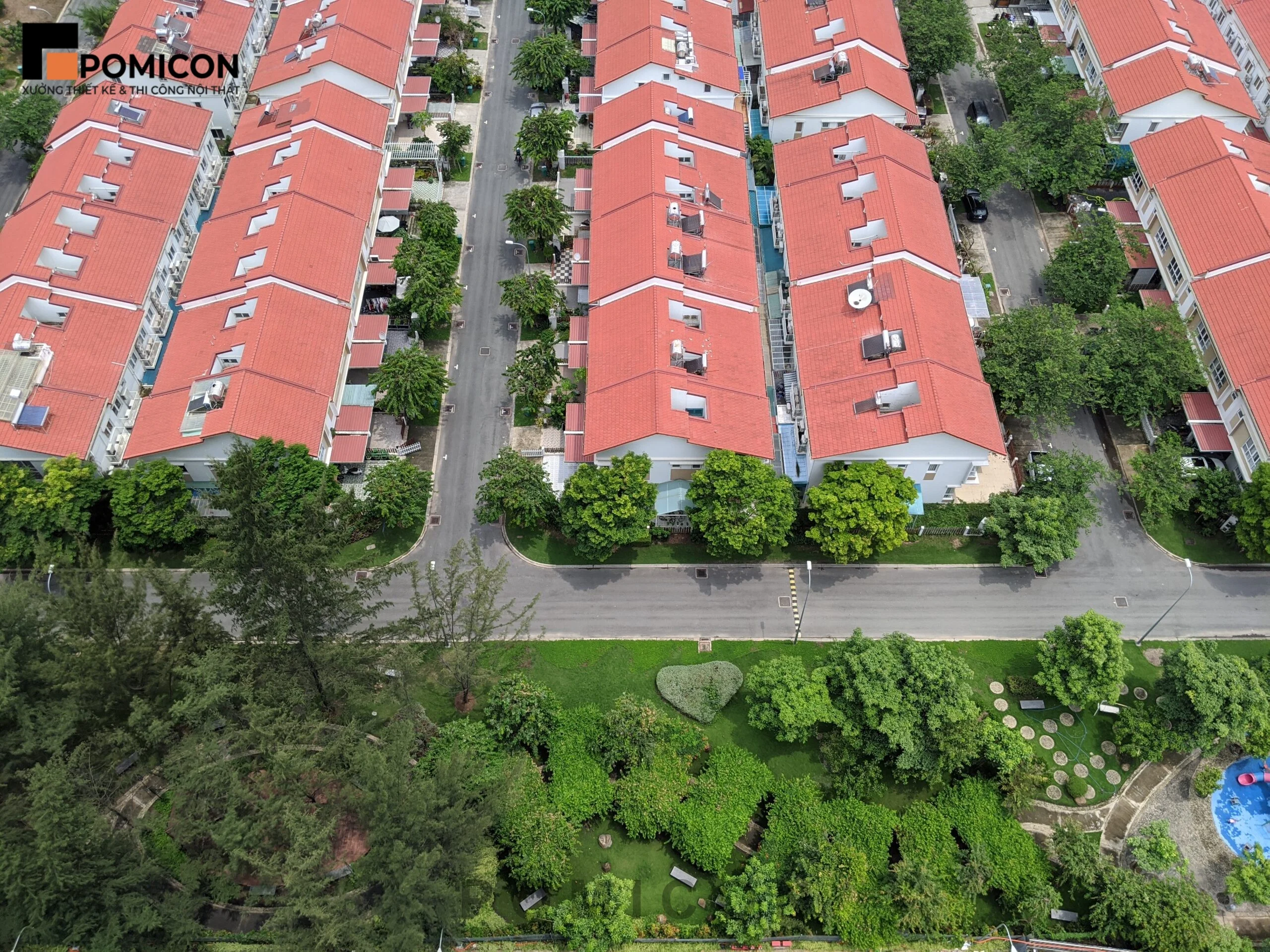 Thi công nội thất nhà phố Eco Xuân Lái Thiêu Thuận An trọn gói