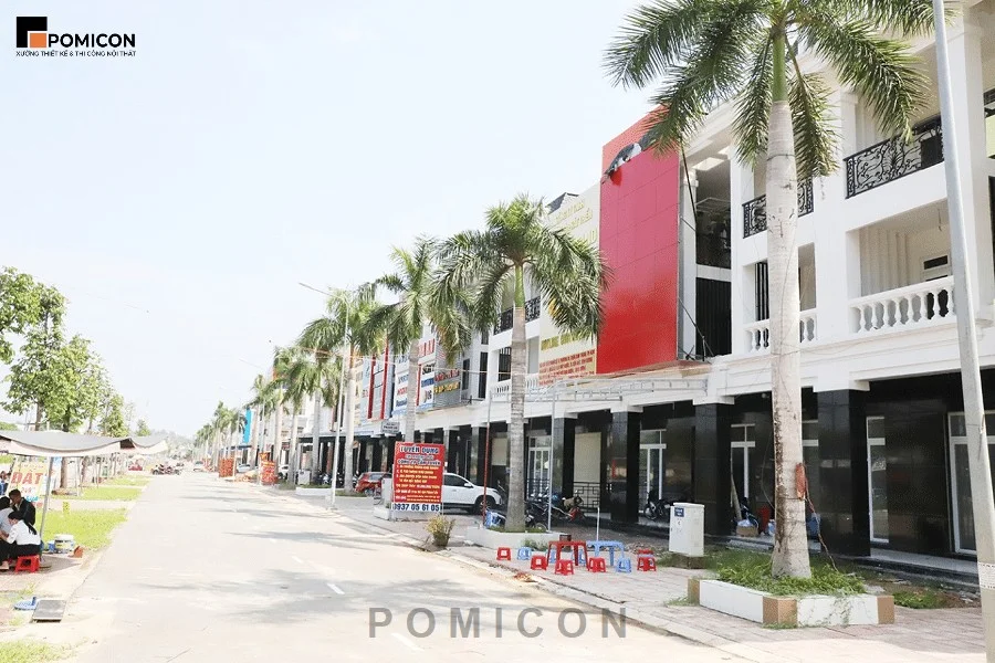 Thi công nội thất nhà phố Golden Center City tại Bến Cát tối ưu không gian