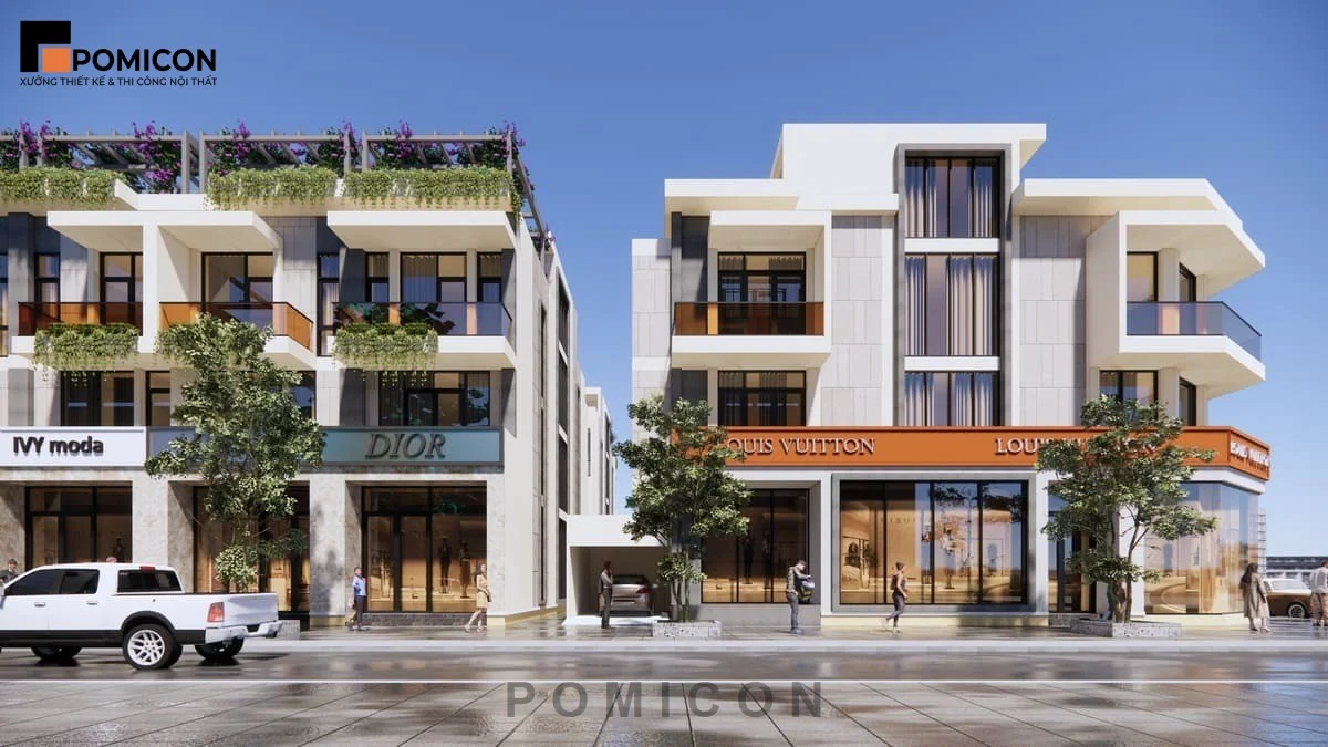 Thi công nội thất nhà phố KDC Nguyễn Văn Tiết Thuận An trọn gói