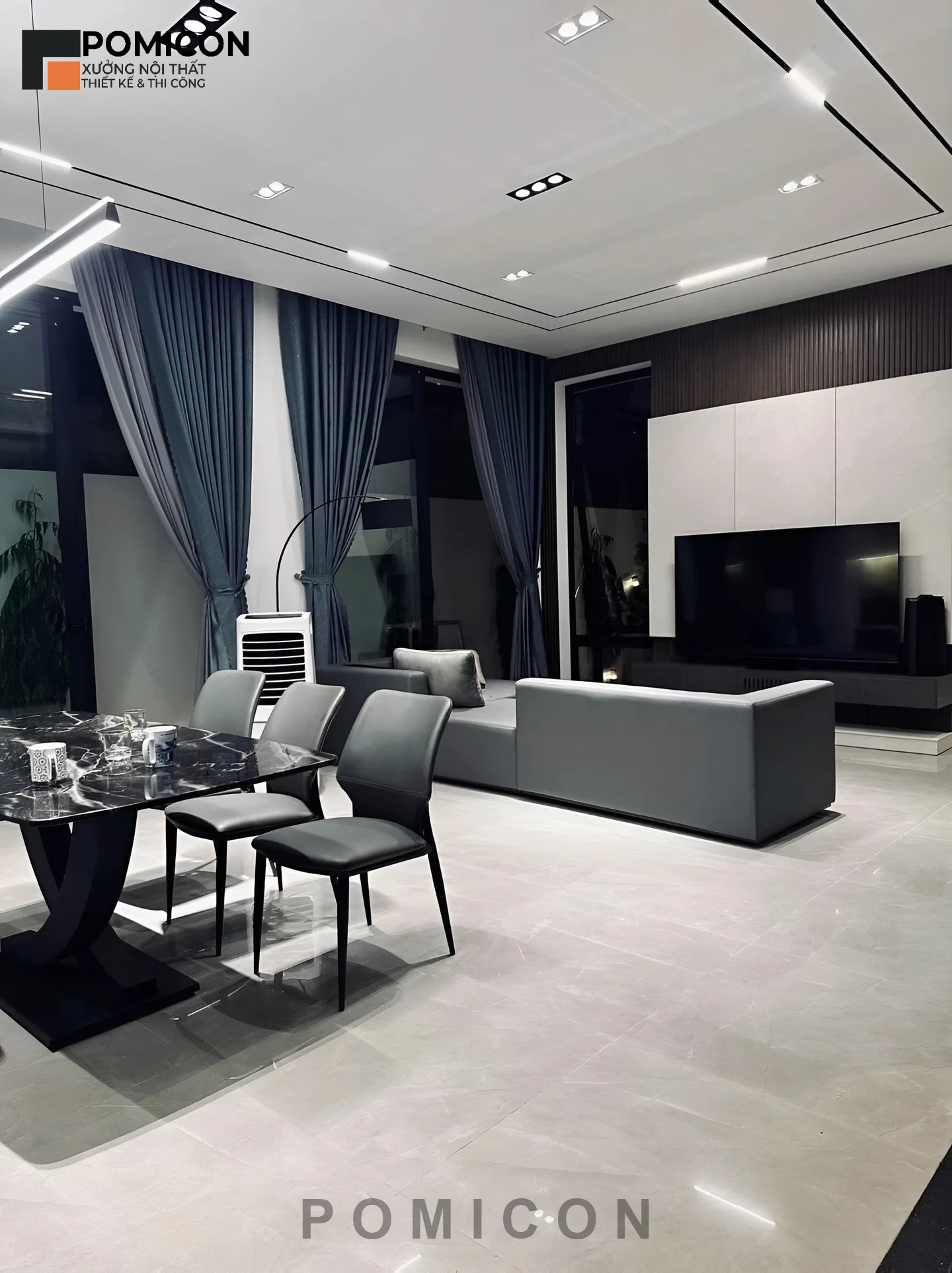 Thi Công Nội Thất Nhà Phố Phú Chánh A Tại Tân Uyên