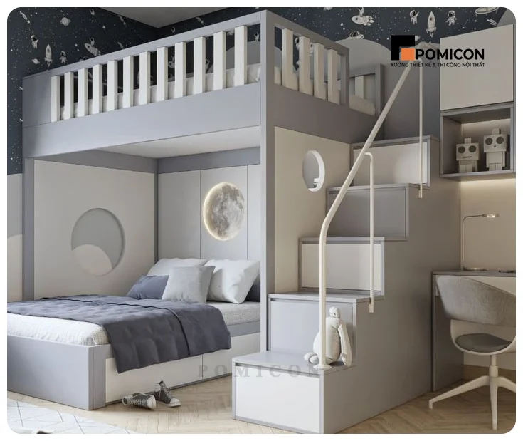 Thi Công Nội Thất Nhà Phố Phú Chánh A Tại Tân Uyên