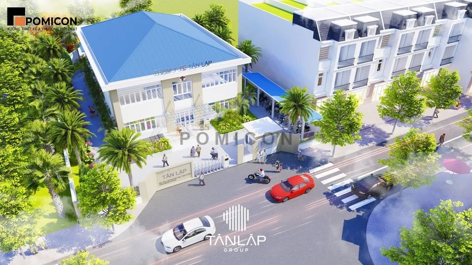 Thi công nội thất nhà phố Tân Lập Bắc Tân Uyên tối ưu không gian sống