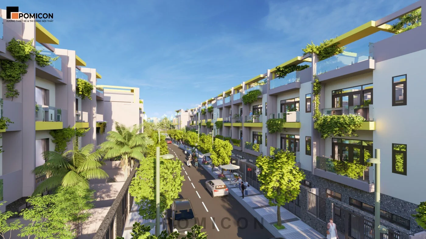 Thiết kế nội thất Bcons Eden Park tại Dĩ An tối ưu không gian