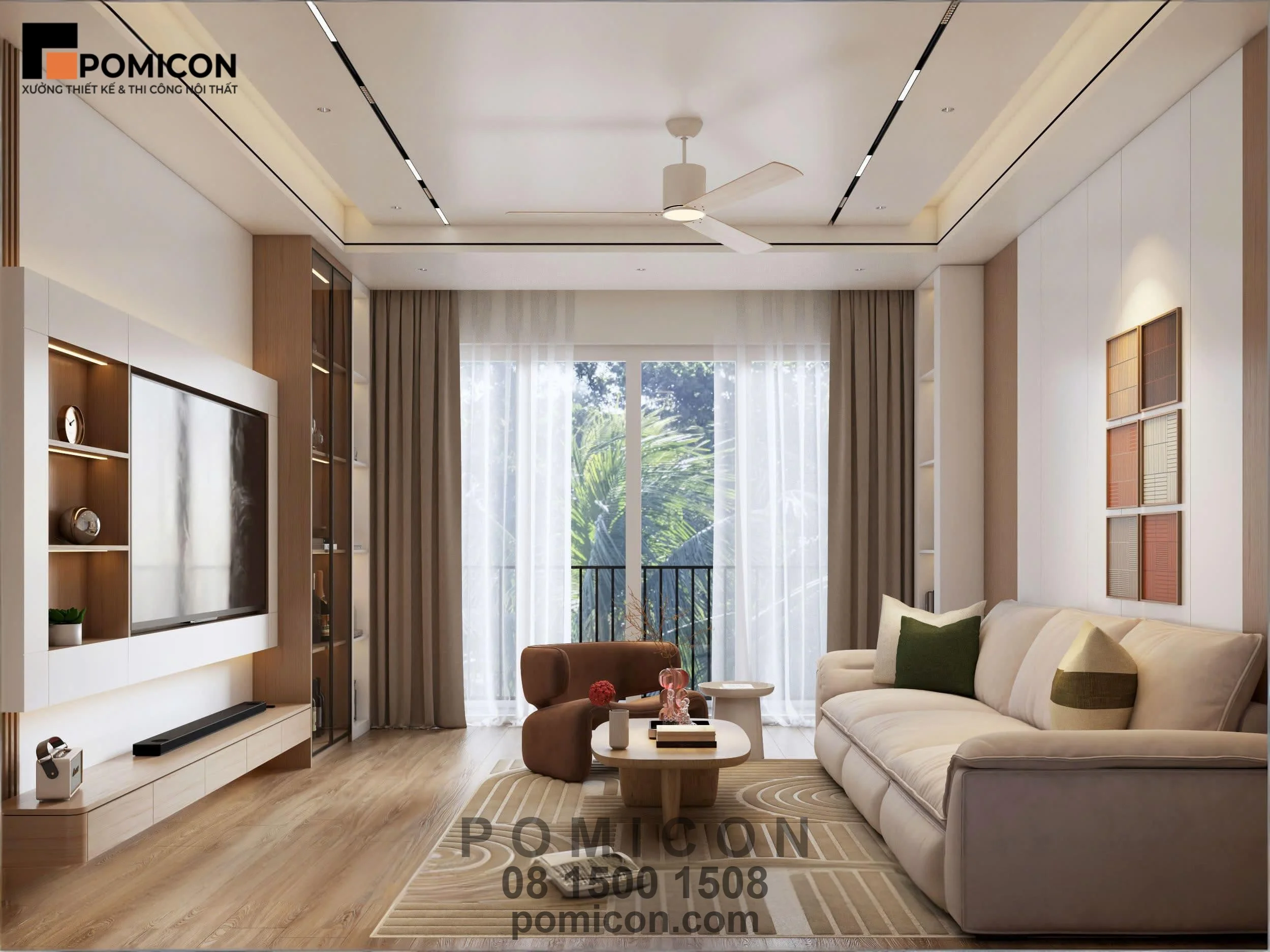 Thiết kế nội thất Him Lam Phú Đông chuẩn công năng