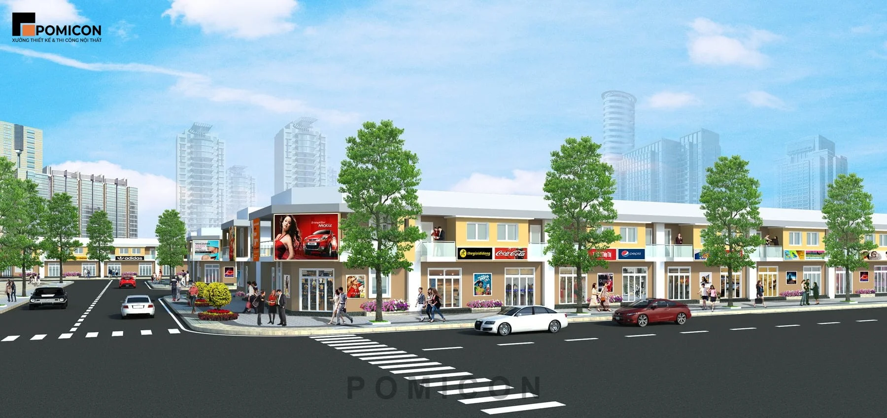 Thiết kế nội thất RichHome Bến Cát đẹp hiện đại