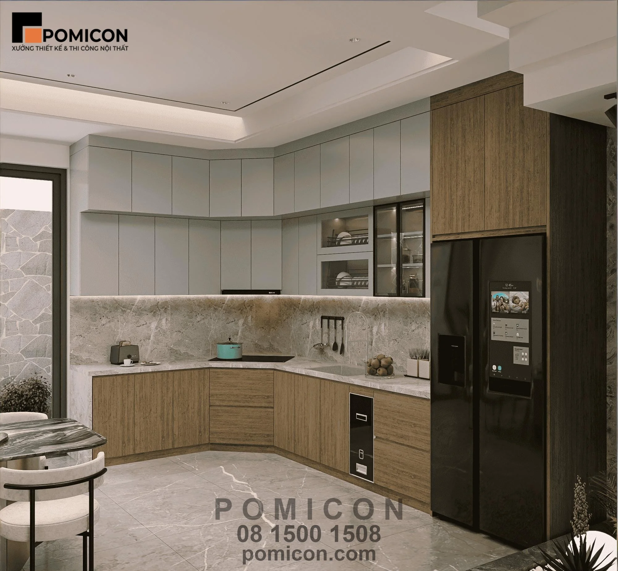 Ý tưởng thiết kế nội thất khu nhà ở Thái Bình Dương phong cách hiện đại