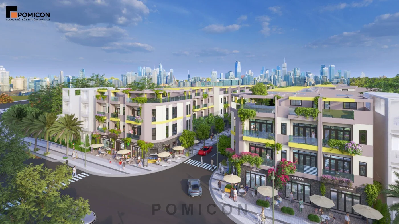 Ý tưởng thiết kế nội thất nhà phố Bcons Eden Park phong cách hiện đại