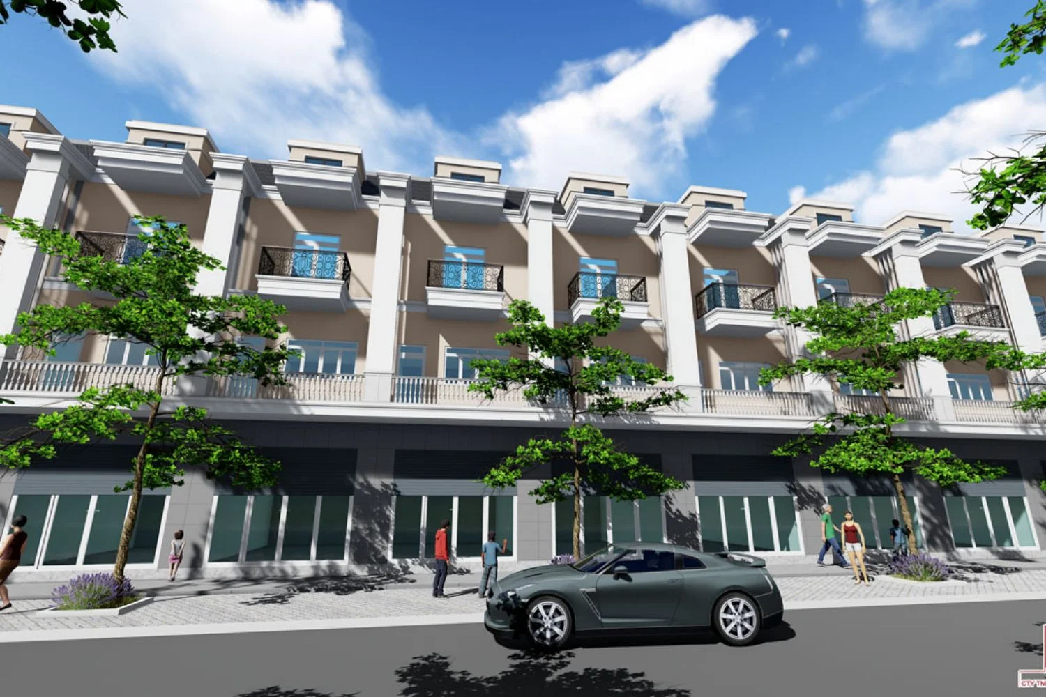 Ý tưởng thiết kế nội thất nhà phố Việt Sing Phú Chánh phong cách hiện đại