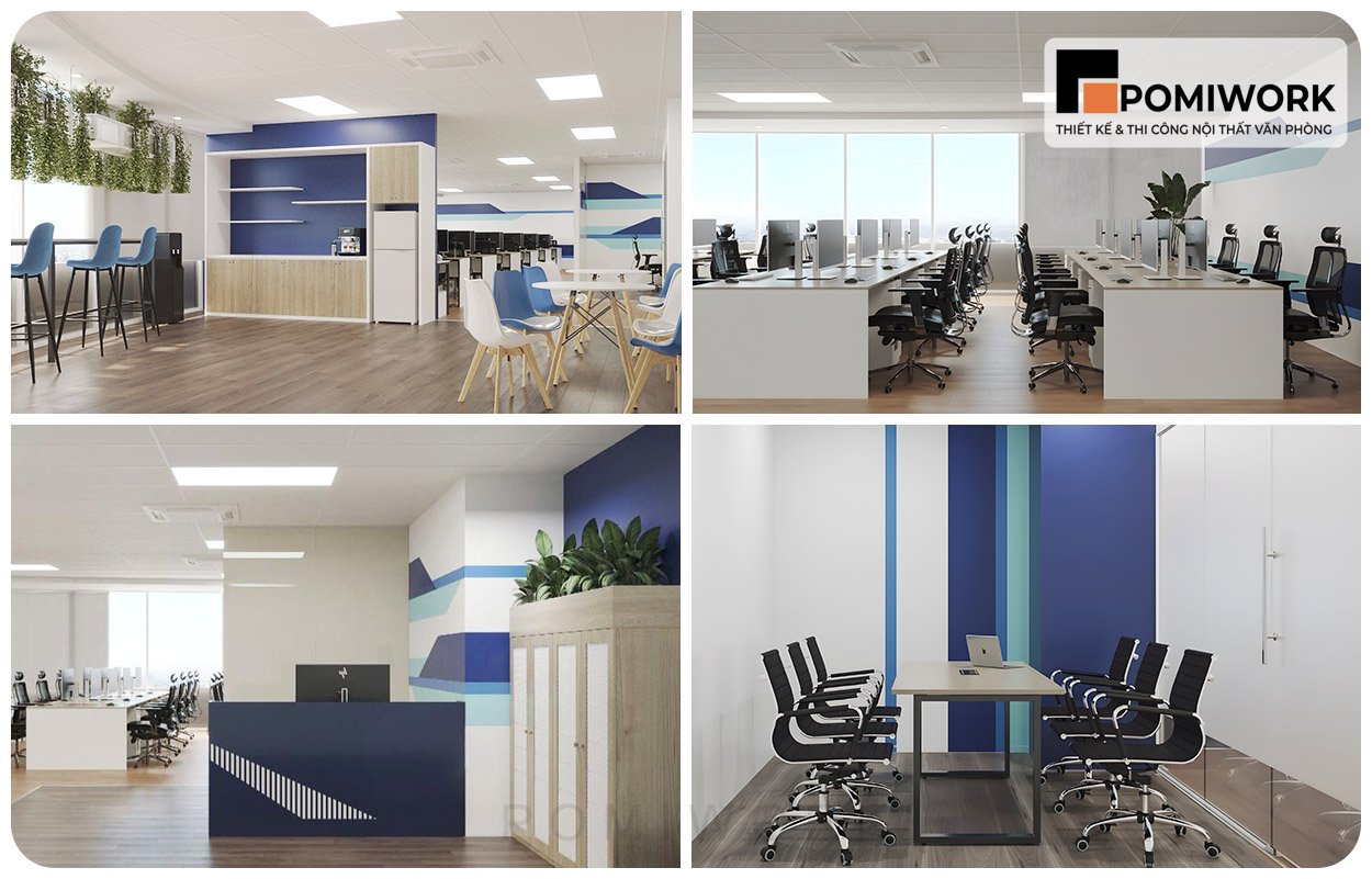 POMIWORK - Thiết kế & thi công nội thất văn phòng uy tín