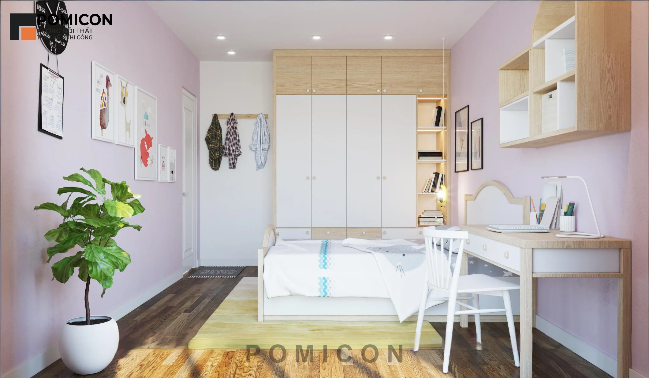 Công ty thiết kế nội thất Đại Nam Residential tối ưu công năng