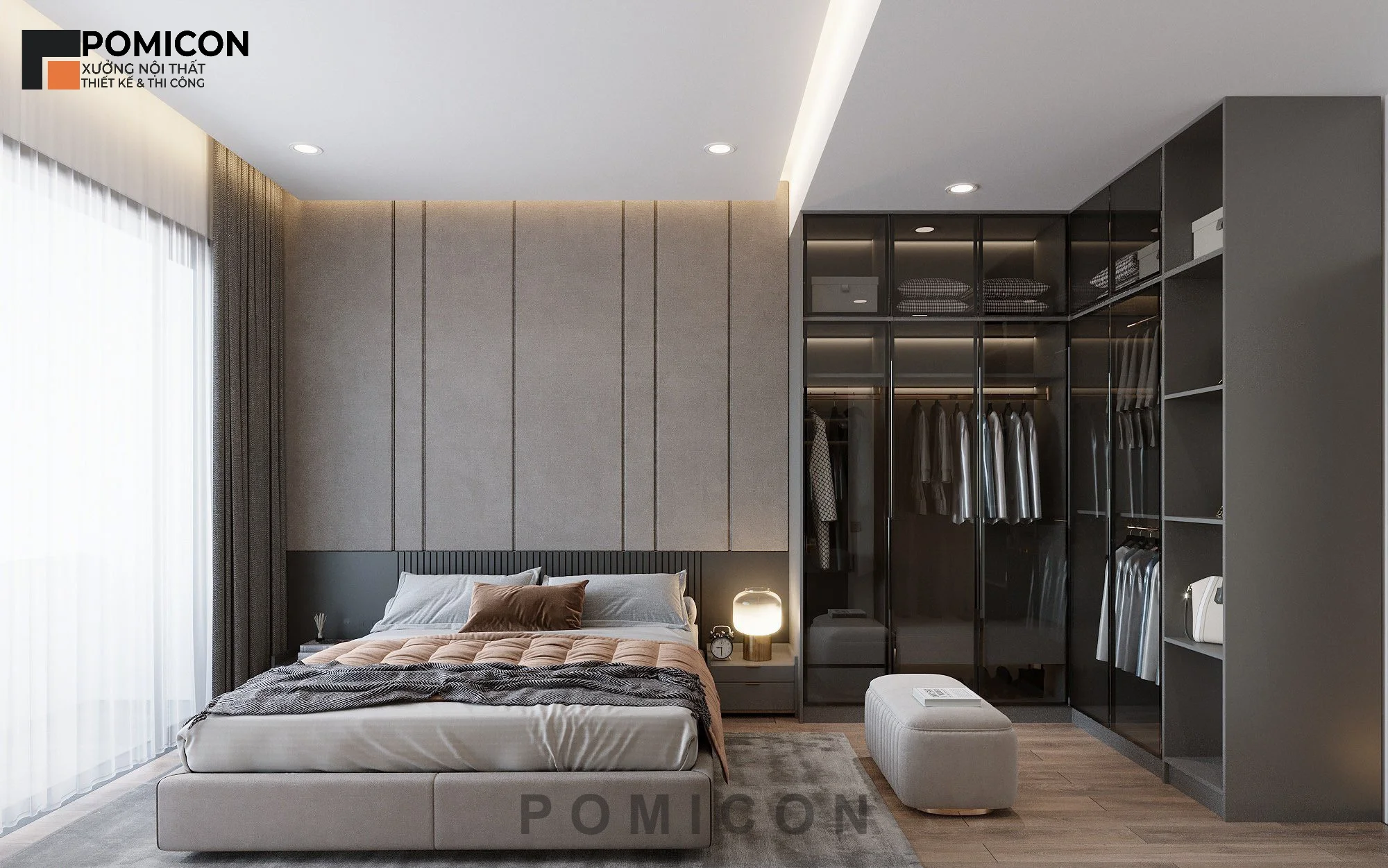 Công ty thiết kế nội thất KDC Phú Lợi đẹp, hiện đại