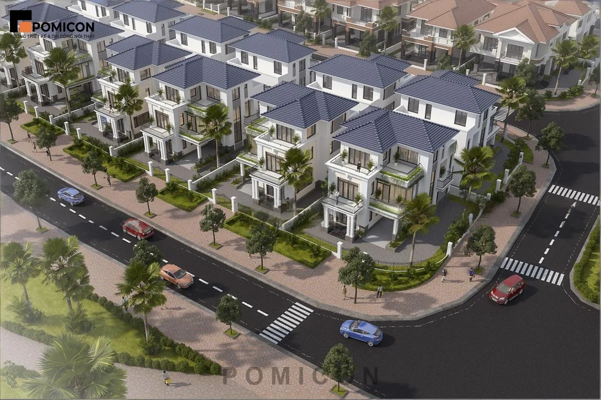 Công ty thiết kế nội thất KDC Phú Mỹ đẹp, hiện đại