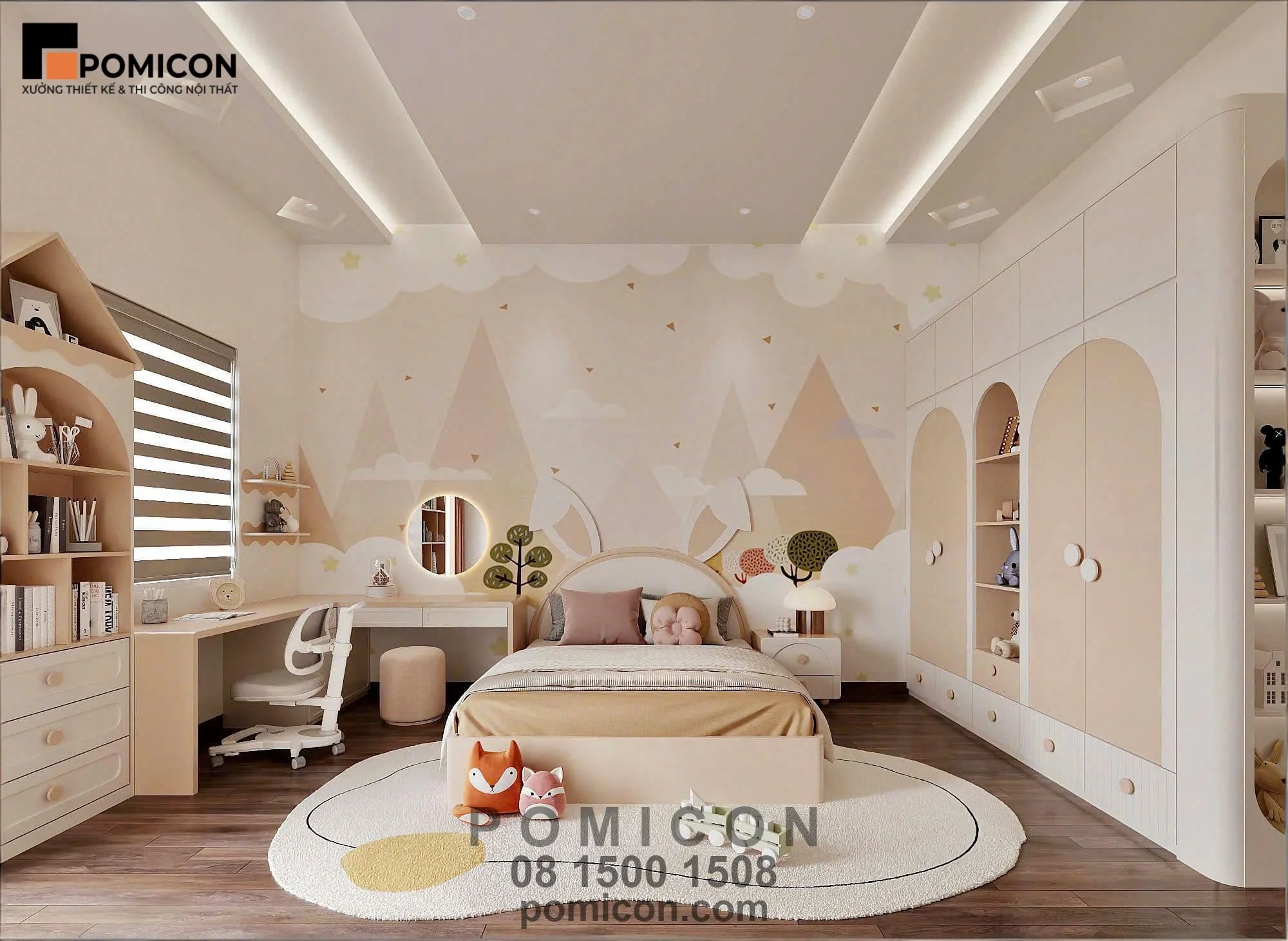 Công ty thiết kế nội thất Mega City tối ưu công năng