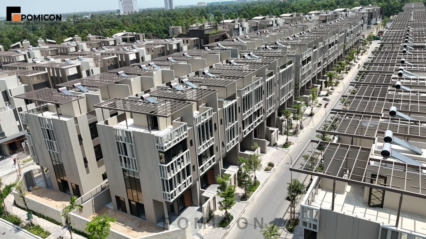 Công ty thiết kế nội thất Sycamore – The Orchard đẹp, hiện đại