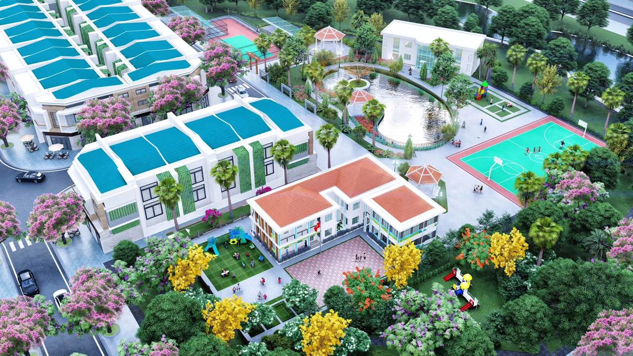 Công ty thiết kế nội thất Tân Phước Khánh Village đẹp, hiện đại