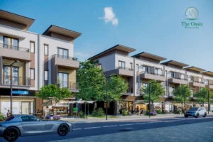 Công ty thiết kế nội thất The Oasis City đẹp, hiện đại