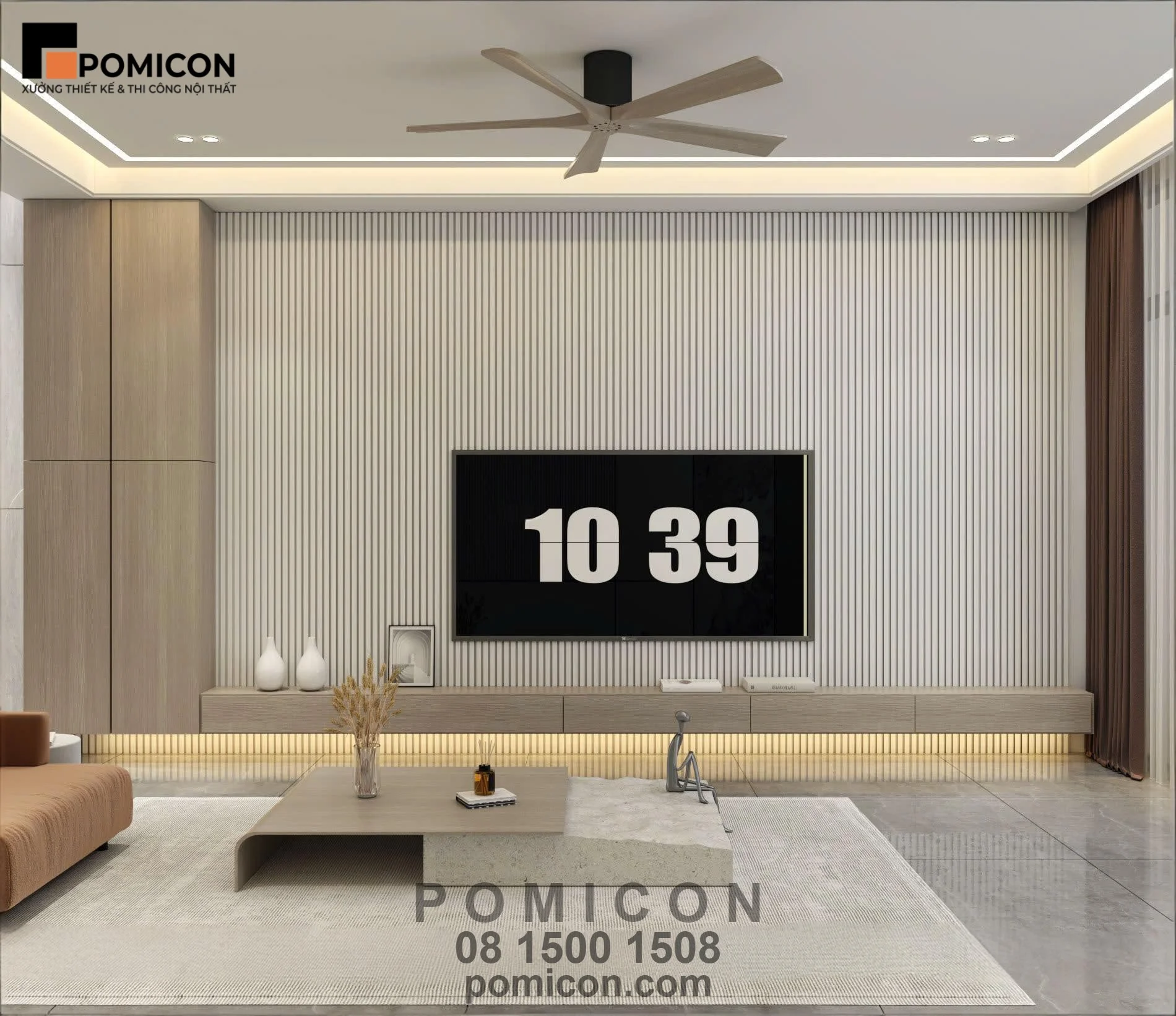 Công ty thiết kế nội thất uy tín tại Takara Residence hàng đầu