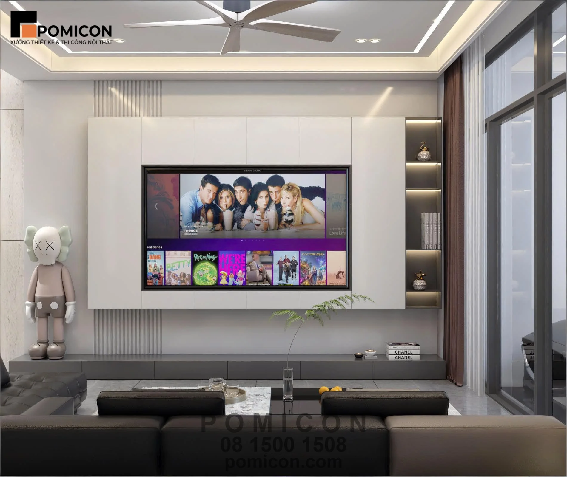 Lựa chọn công ty thiết kế nội thất uy tín tại Nam Tân Uyên Residence