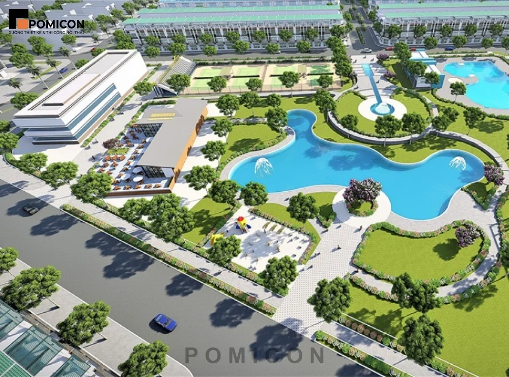 Mẫu thiết kế nội thất Đại Nam Residential sang trọng