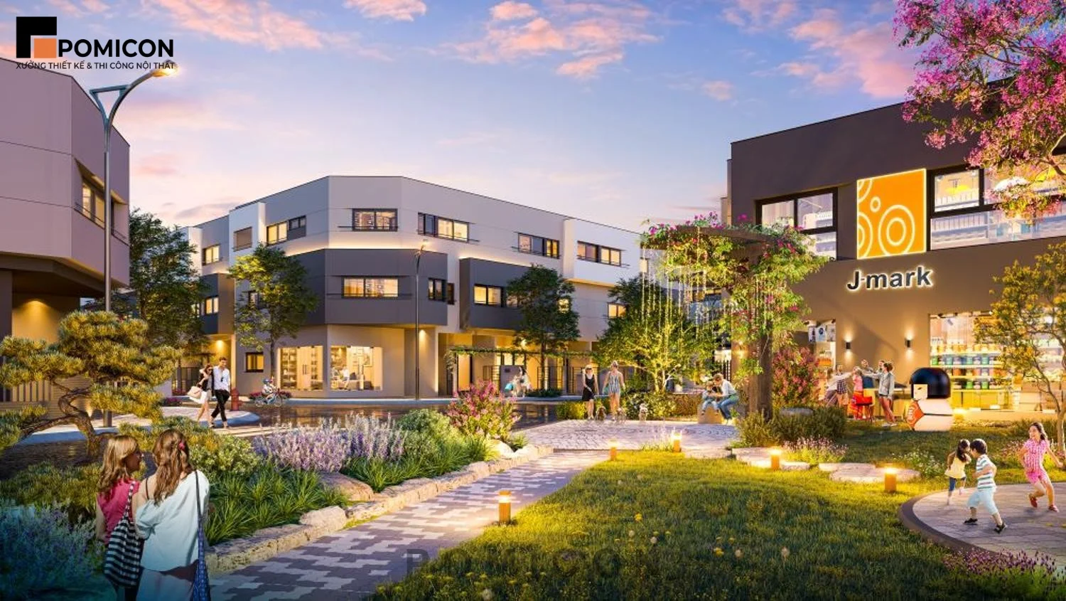 Mẫu thiết kế nội thất Cát Tường J-Home sang trọng