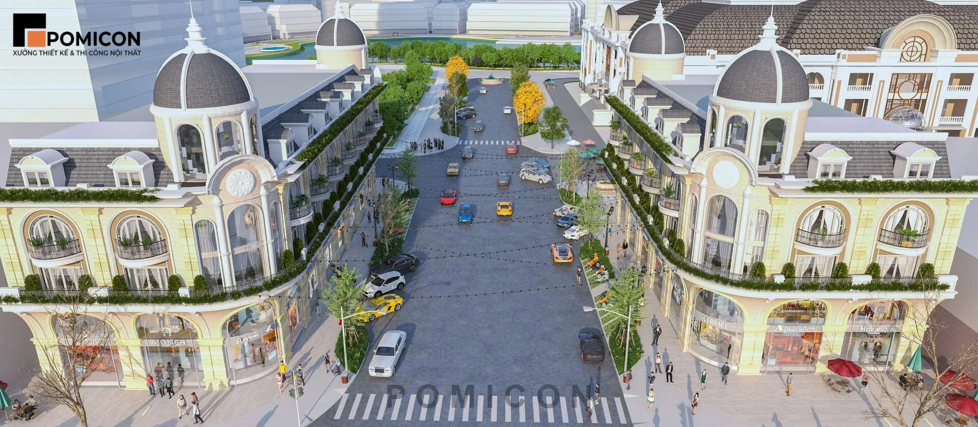 Mẫu thiết kế nội thất Hồ Gươm Xanh sang trọng