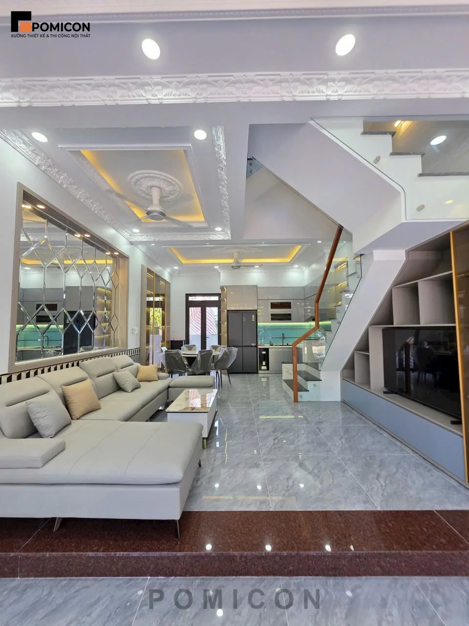 Mẫu thiết kế nội thất KDC Bình An sang trọng