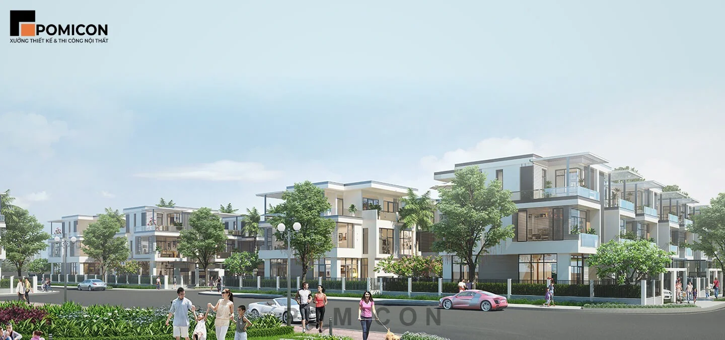 Mẫu thiết kế nội thất KDC Bình Chuẩn 2 sang trọng