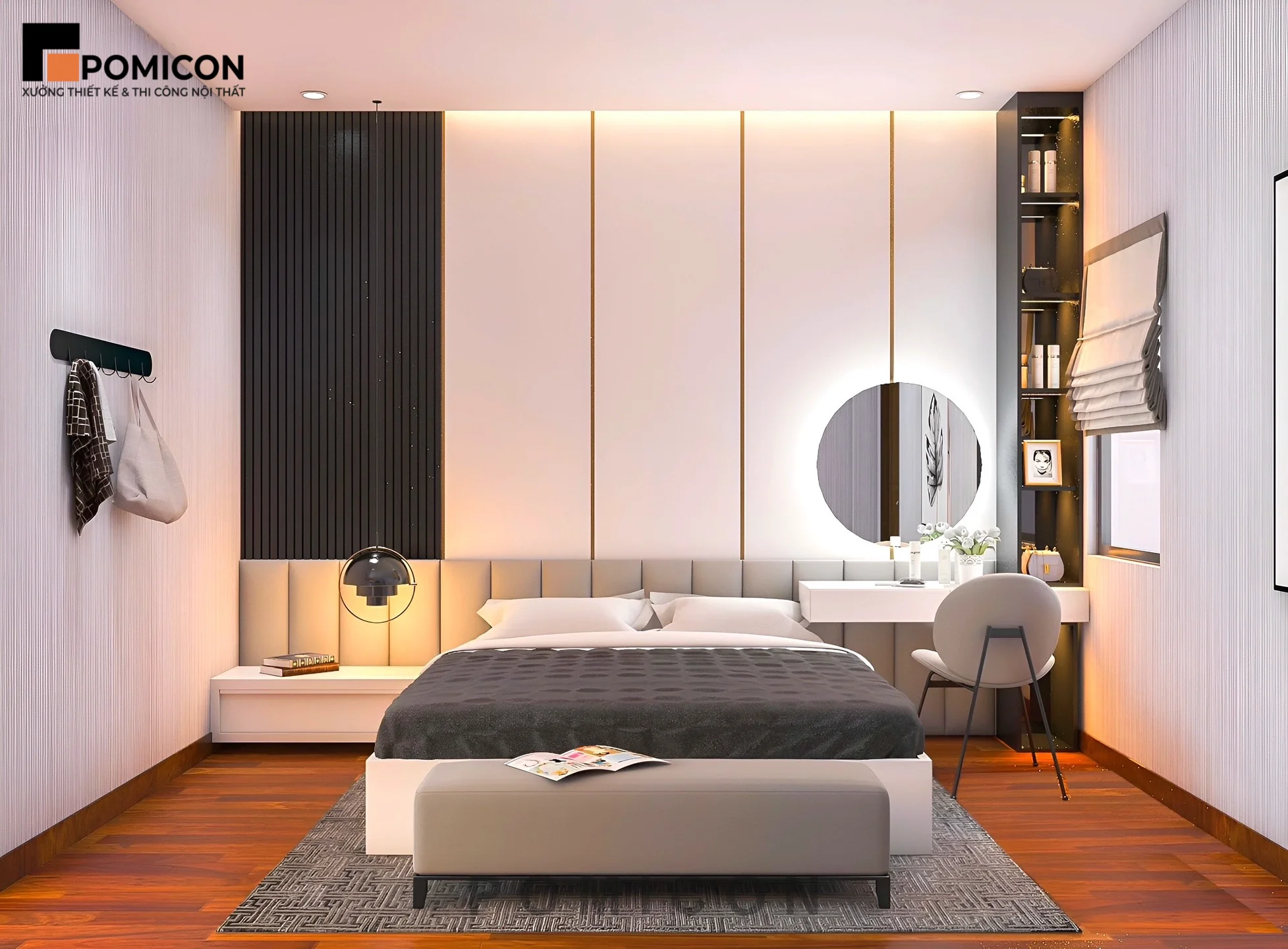 Mẫu thiết kế nội thất KDC Bình Thung sang trọng