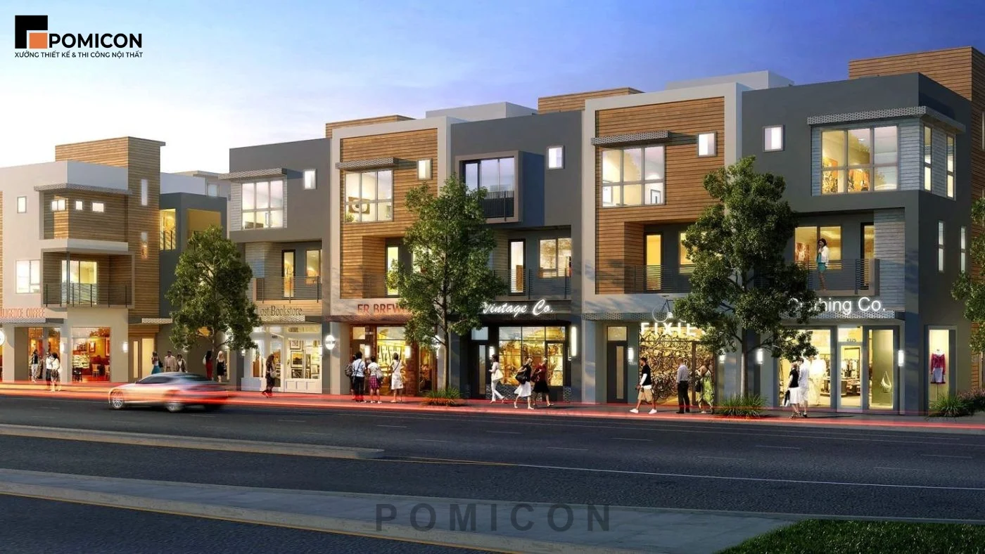 Mẫu thiết kế nội thất KDC Tân An sang trọng