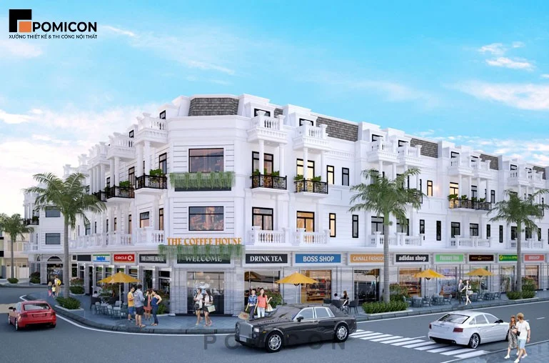 Mẫu thiết kế nội thất Lộc Phát Residence sang trọng