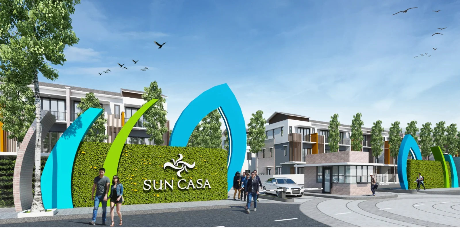 Mẫu thiết kế nội thất Sun Casa Central sang trọng