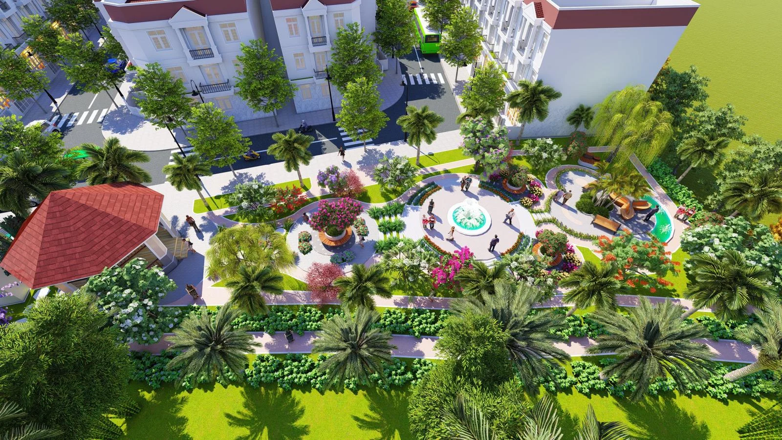 Mẫu thiết kế nội thất Việt Sing Phú Chánh sang trọng