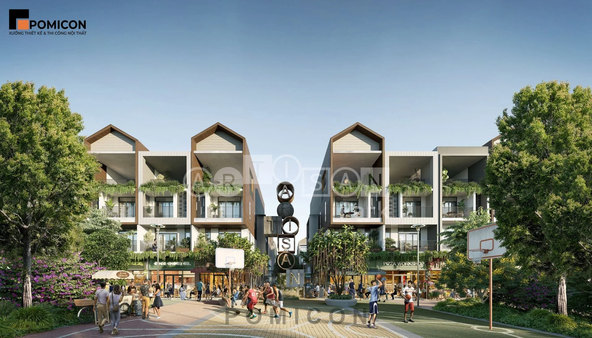 Đơn vị thiết kế nội thất uy tín tại Artisan Park Thủ Dầu Một trọn gói