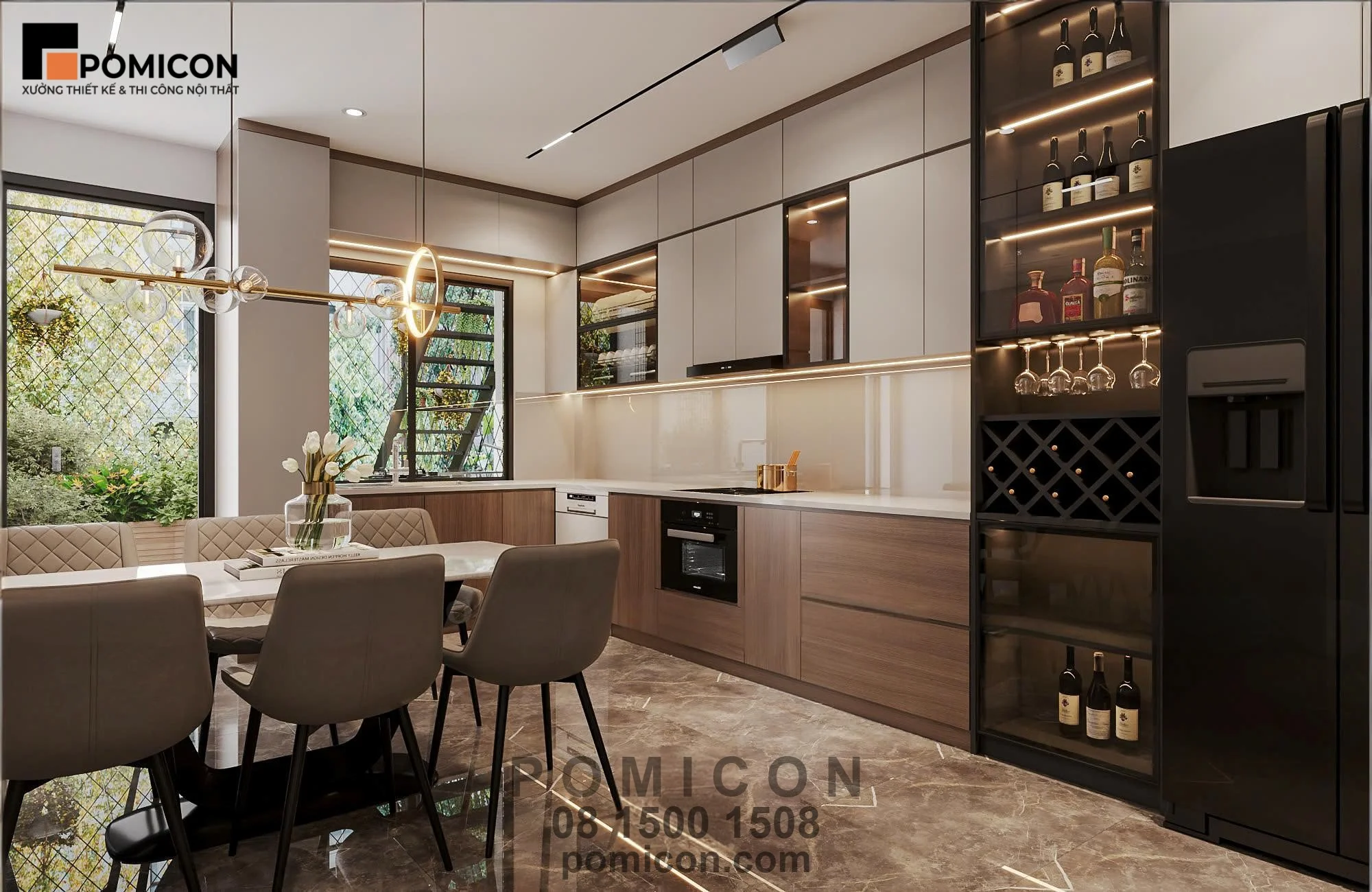 Đơn vị thiết kế nội thất uy tín tại KDC Phú Lợi Thủ Dầu Một trọn gói