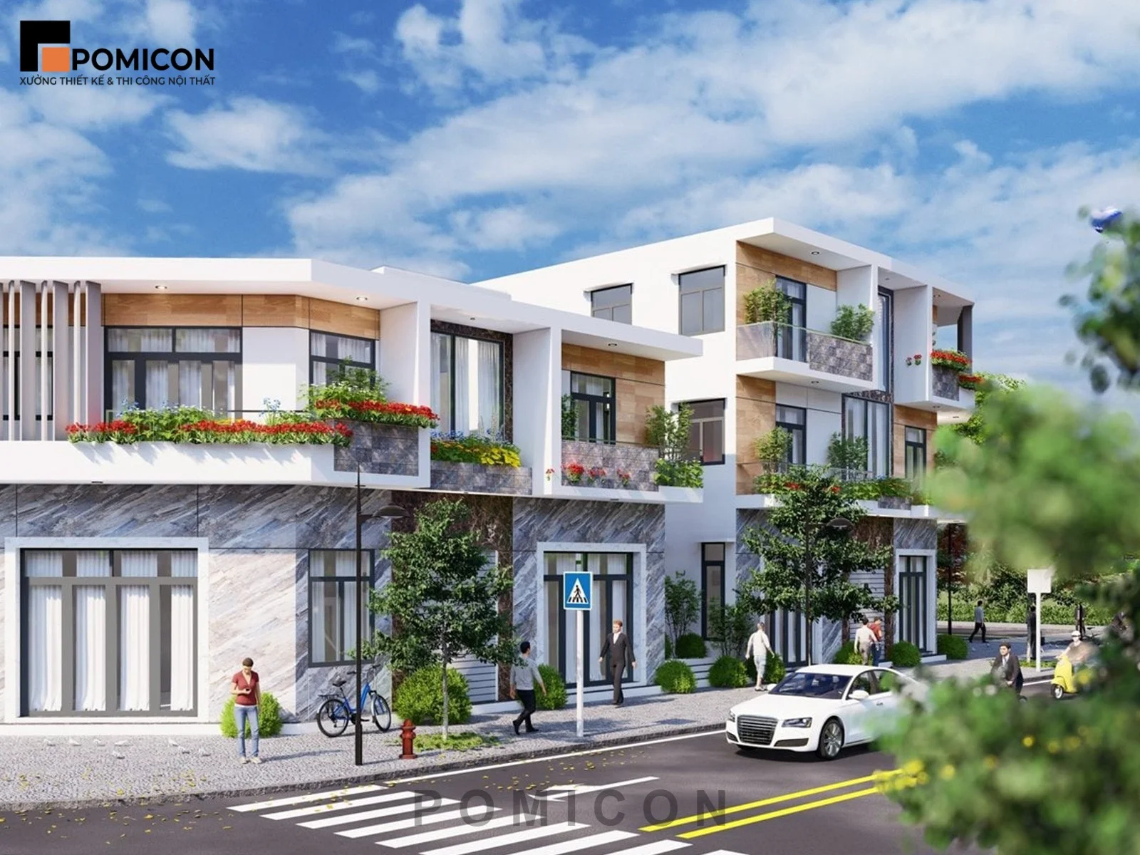 Thiết kế nội thất KDC Bình Chuẩn 2 Thuận An đẹp hiện đại