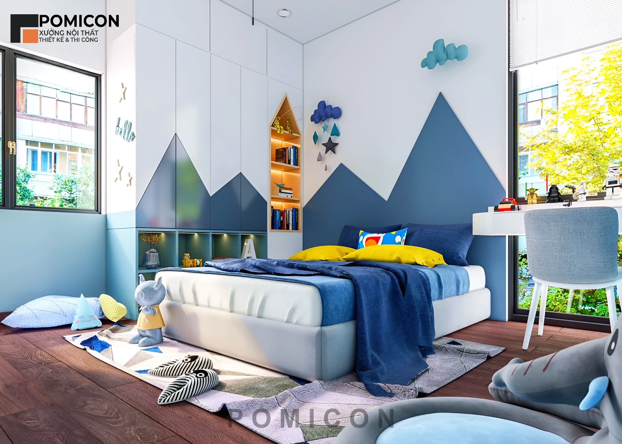 Thiết kế nội thất KDC Phú Mỹ chuẩn công năng