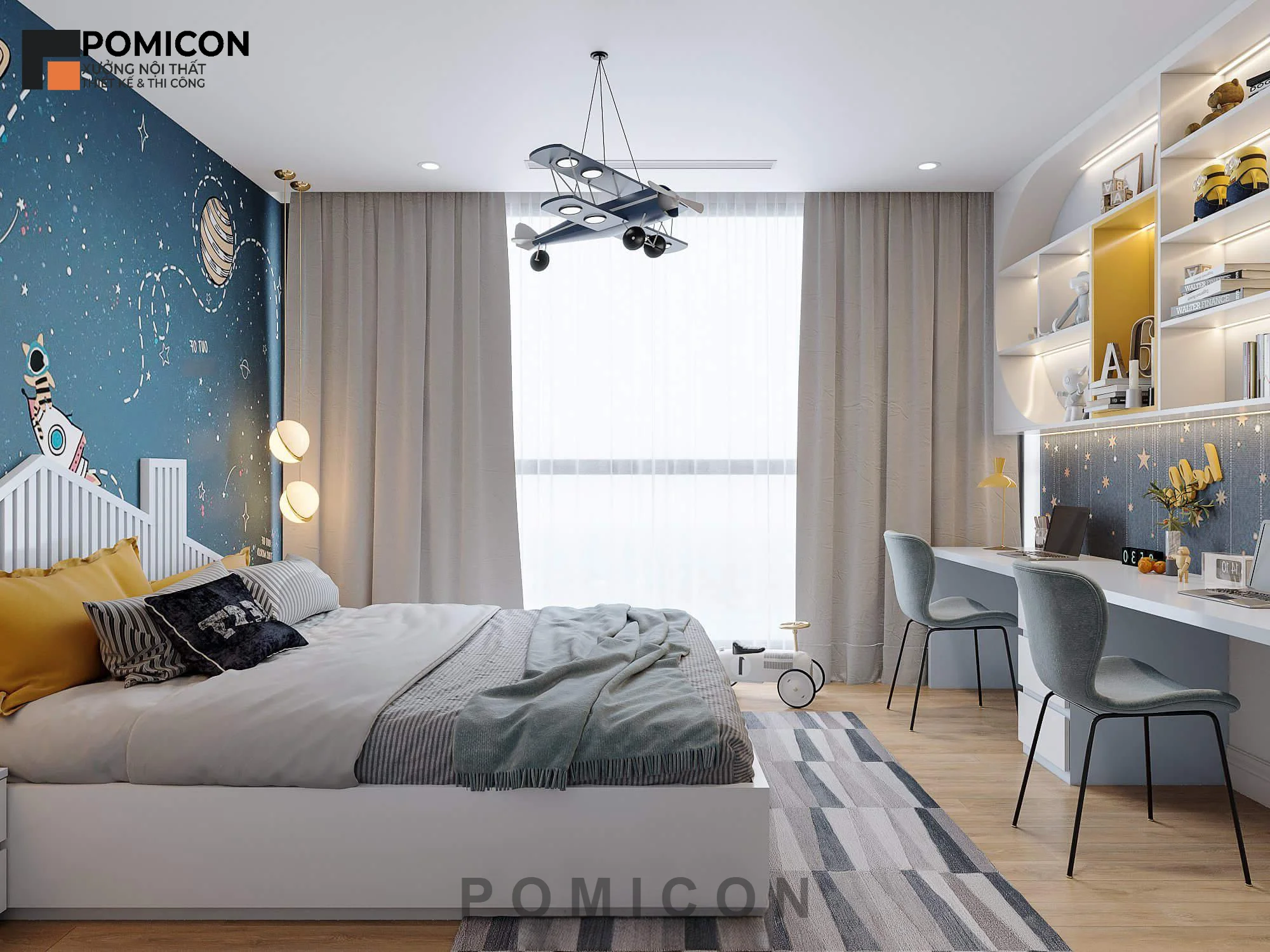 Thiết kế nội thất Nam Tân Uyên Residence tại Tân Uyên tối ưu không gian