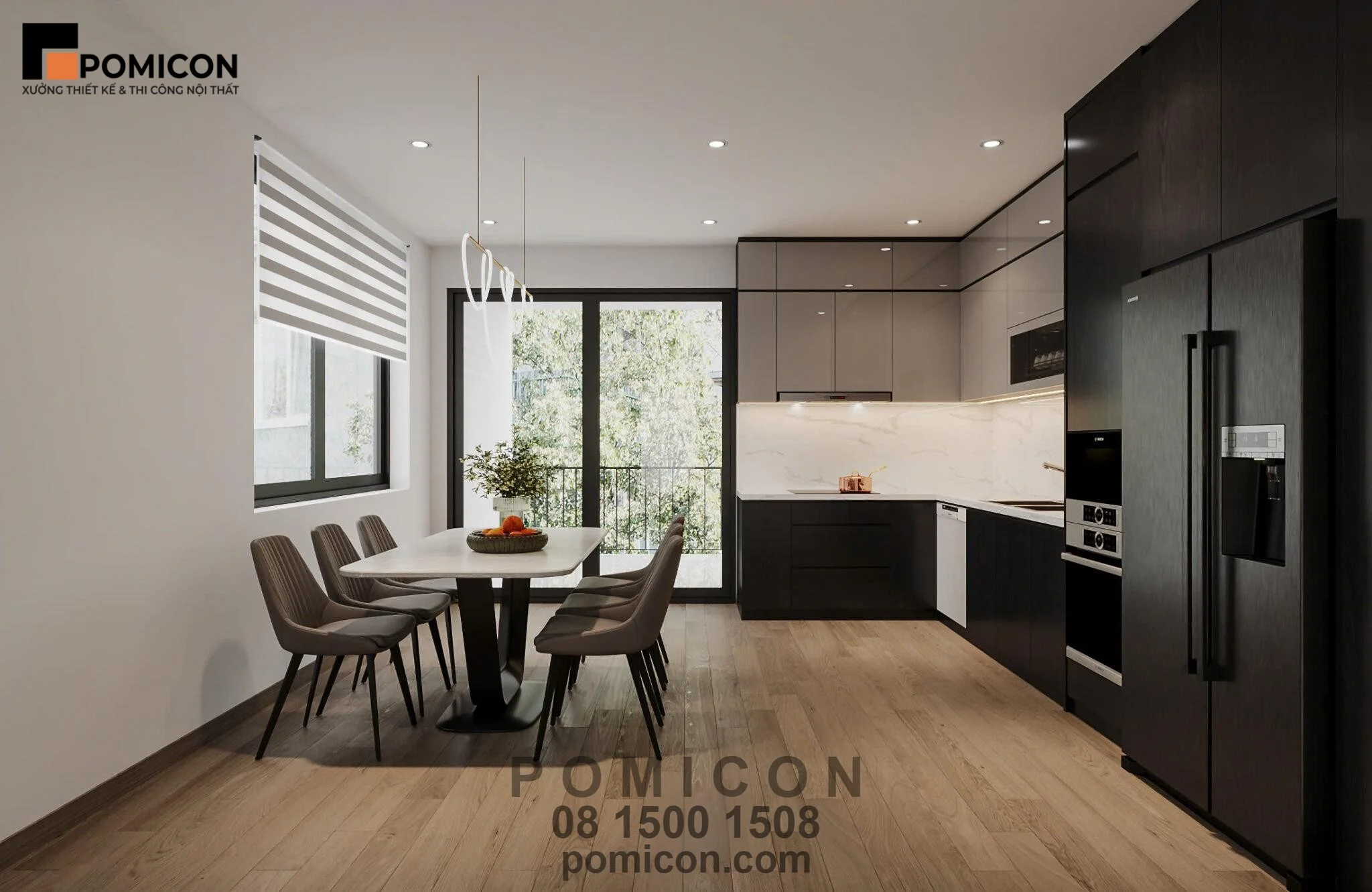 Thiết kế nội thất Phú Chánh A Tân Uyên đẹp hiện đại